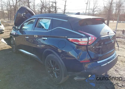 2018 Nissan Murano Sv z USA, uszkodzony, nr VIN 5N1AZ2MH4JN174756